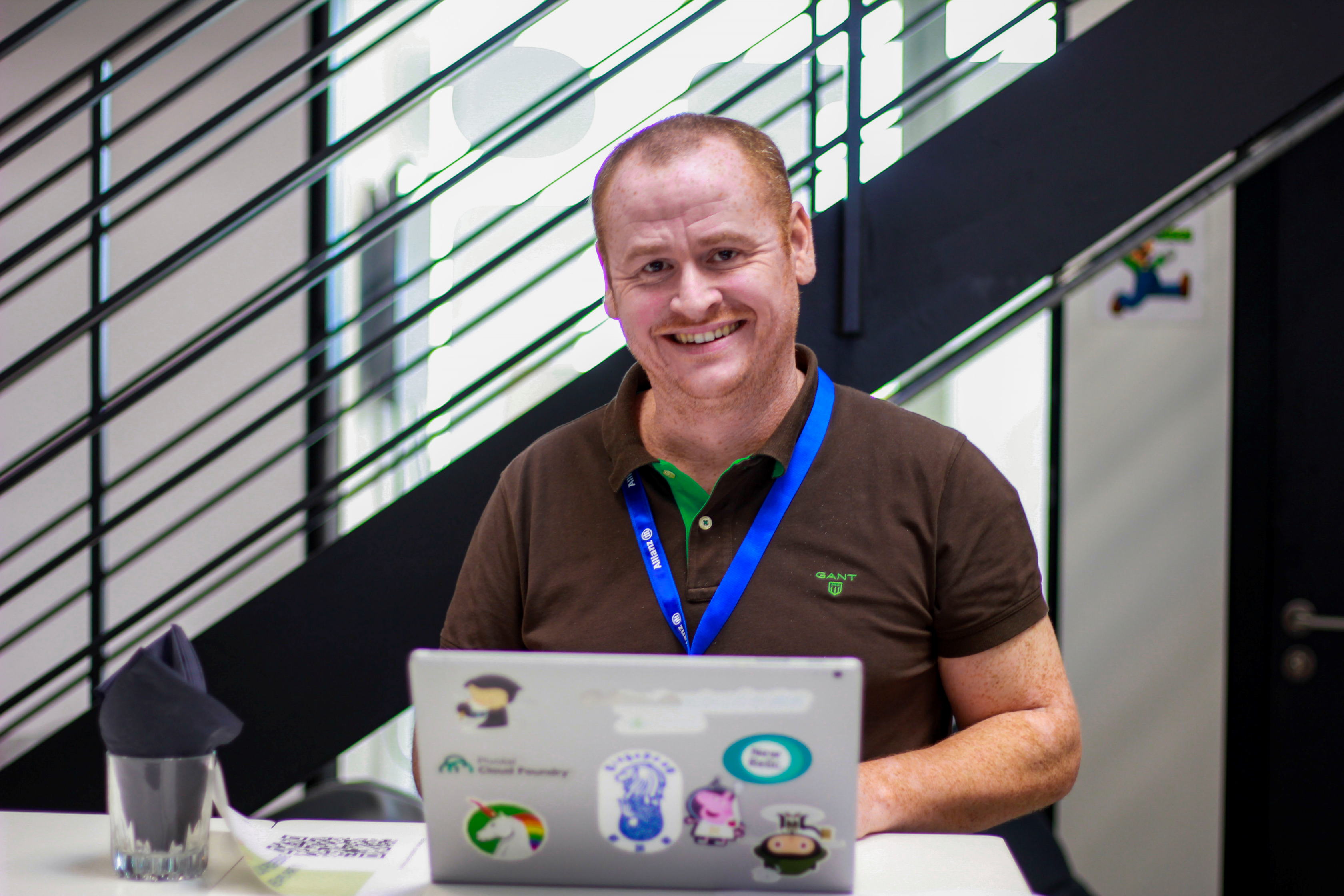 Des Field Corbett (pictured above) and Clint Pidlubny are the two organizers and creators of the eMerge conference, which took place at the Allianz Global Digital Factory.