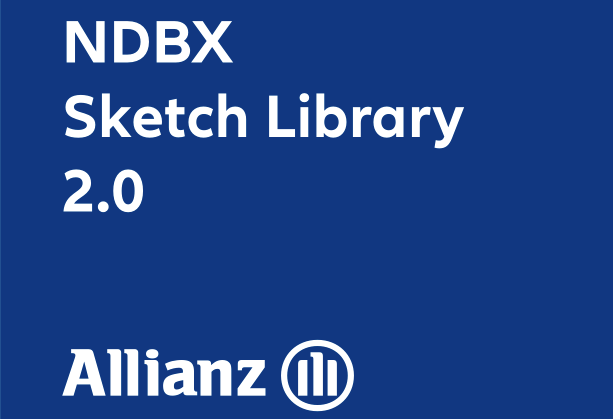NDBX Sketch library 2.0, allianz image